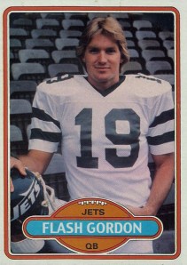 1980 Flash Gordon Football Trading Card